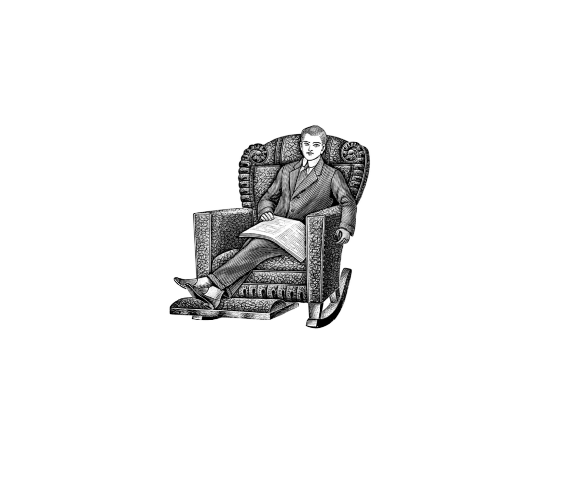 obrazek ilustracyjny mężczyzna na fotelu źródło pixabay